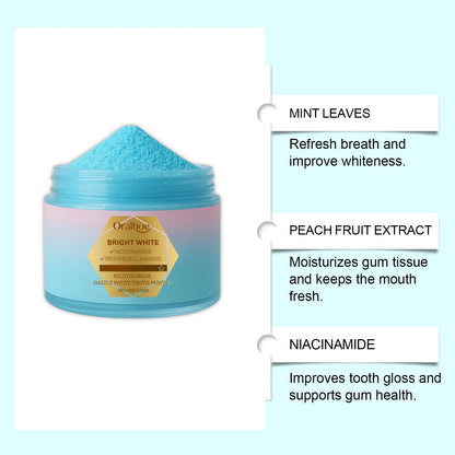 Niacinamide Teeth Brighten Toothpaste Plaque