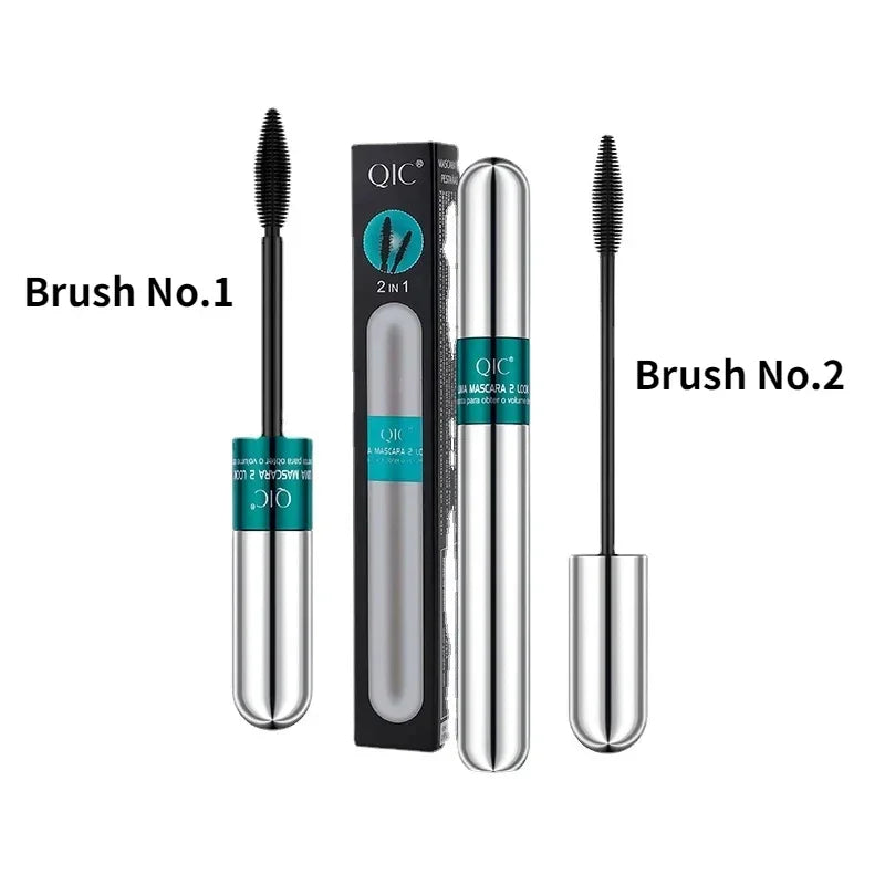 QIC Double Effect 4D Mascara Waterproof Natural