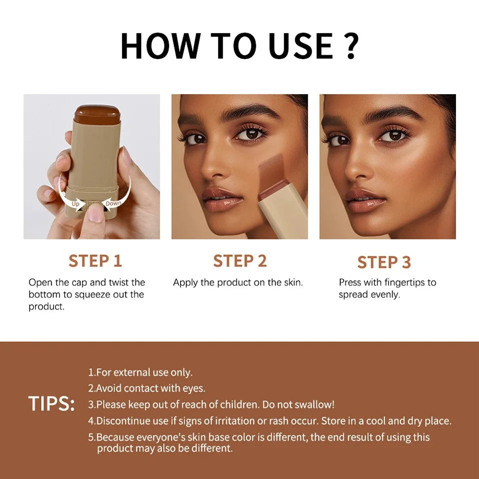 6-in-1 Tinted Foundation & Concealer Stick