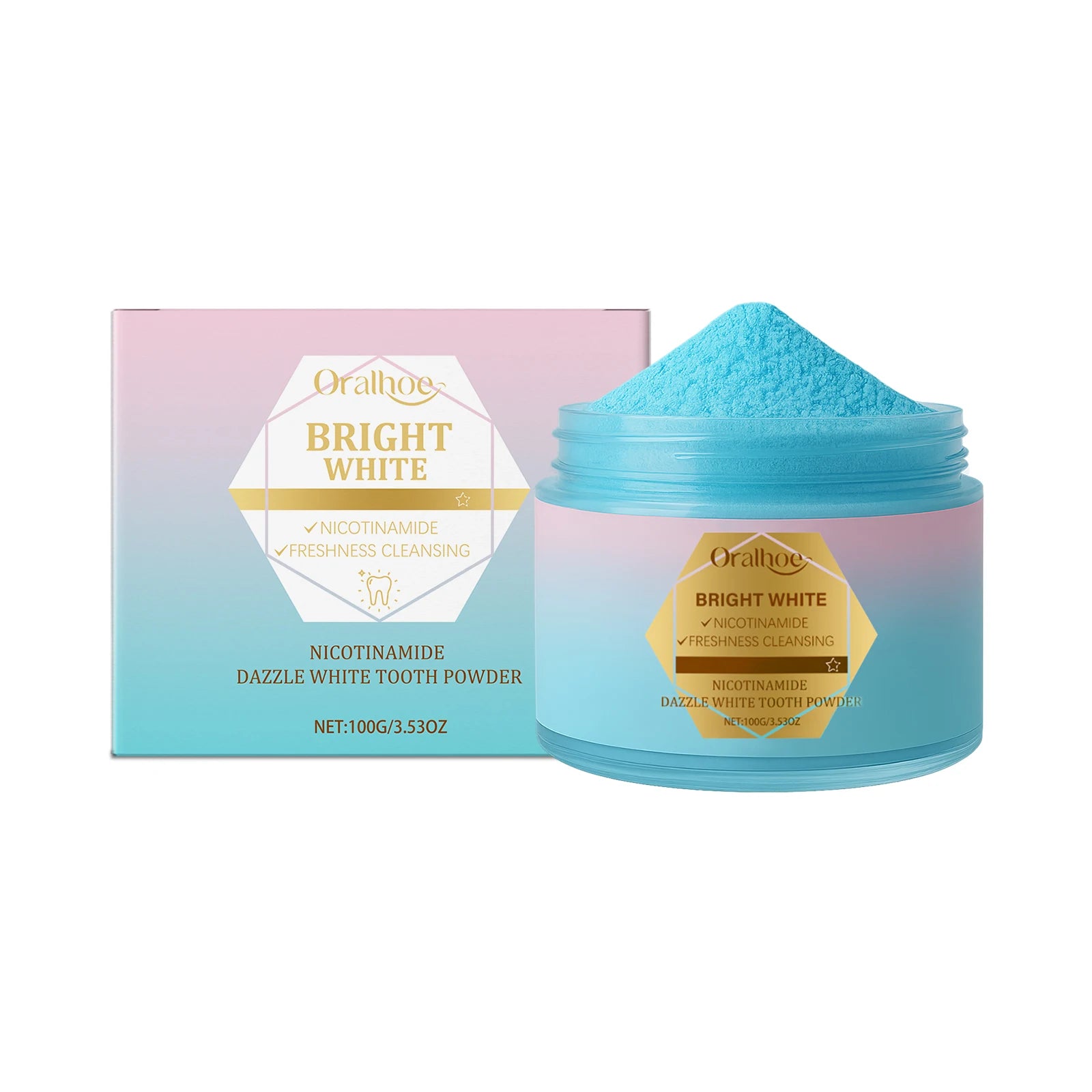 Niacinamide Teeth Brighten Toothpaste Plaque