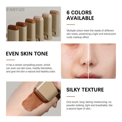 6-in-1 Tinted Foundation & Concealer Stick
