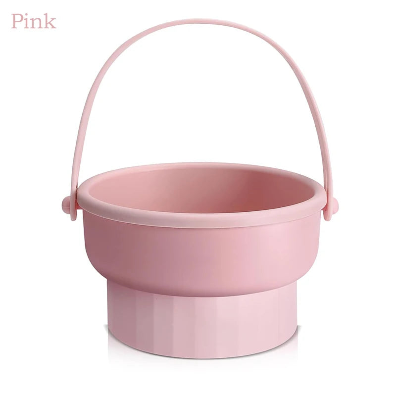 Makeup Brush Cleaner Mat 3 in 1 Silicone Washing Bowl