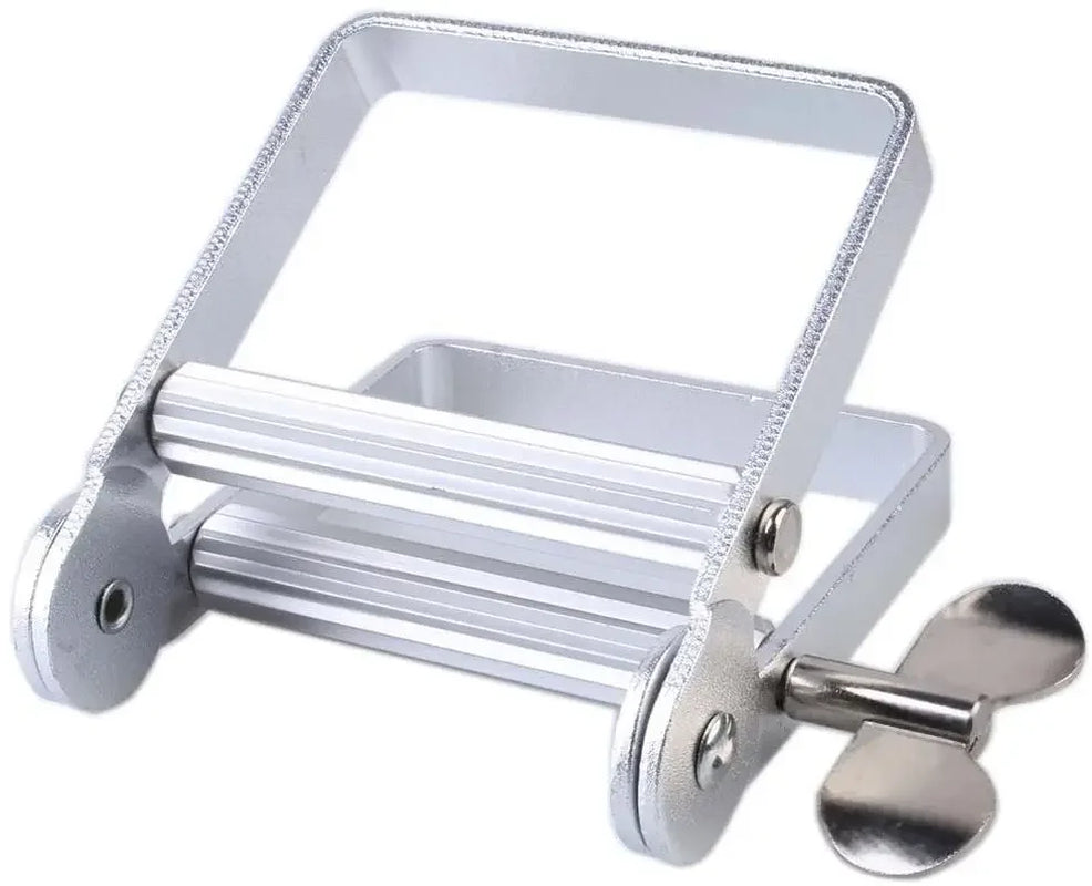Stainless Steel Silver Toothpaste Squeezer Plastic